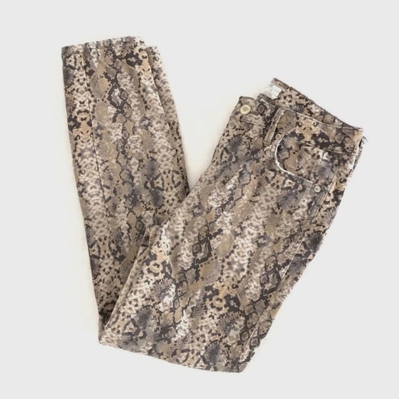 Free People | Womens Camo Skinny Pants Size 27 - Picture 7 of 8